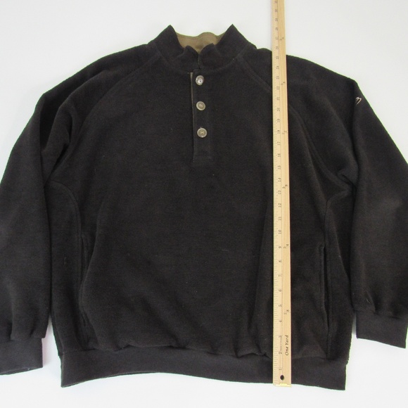 Straight Down Clothing Co 1/4 Button Sweater - Picture 6 of 7